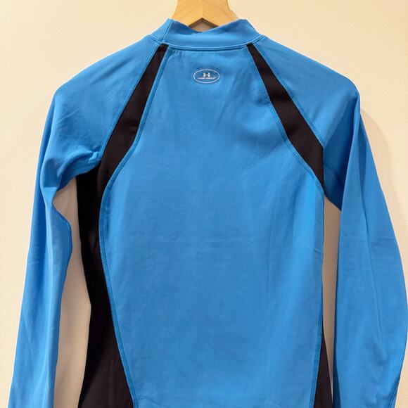 Under Armour Women's ColdGear Fitted Mock Neck Long Sleeve Pullover - Picture 6 of 7